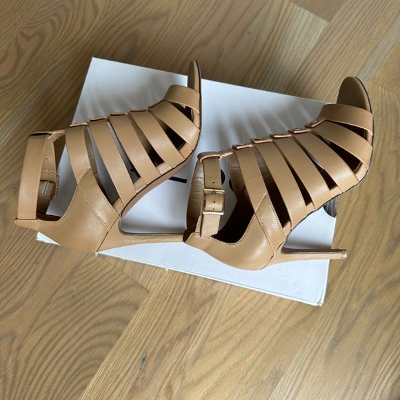 Tan Heels, Light Brown Stilettos - Picture 7 of 9